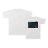 Blue Monday DMX Synth T Shirt White New Order
